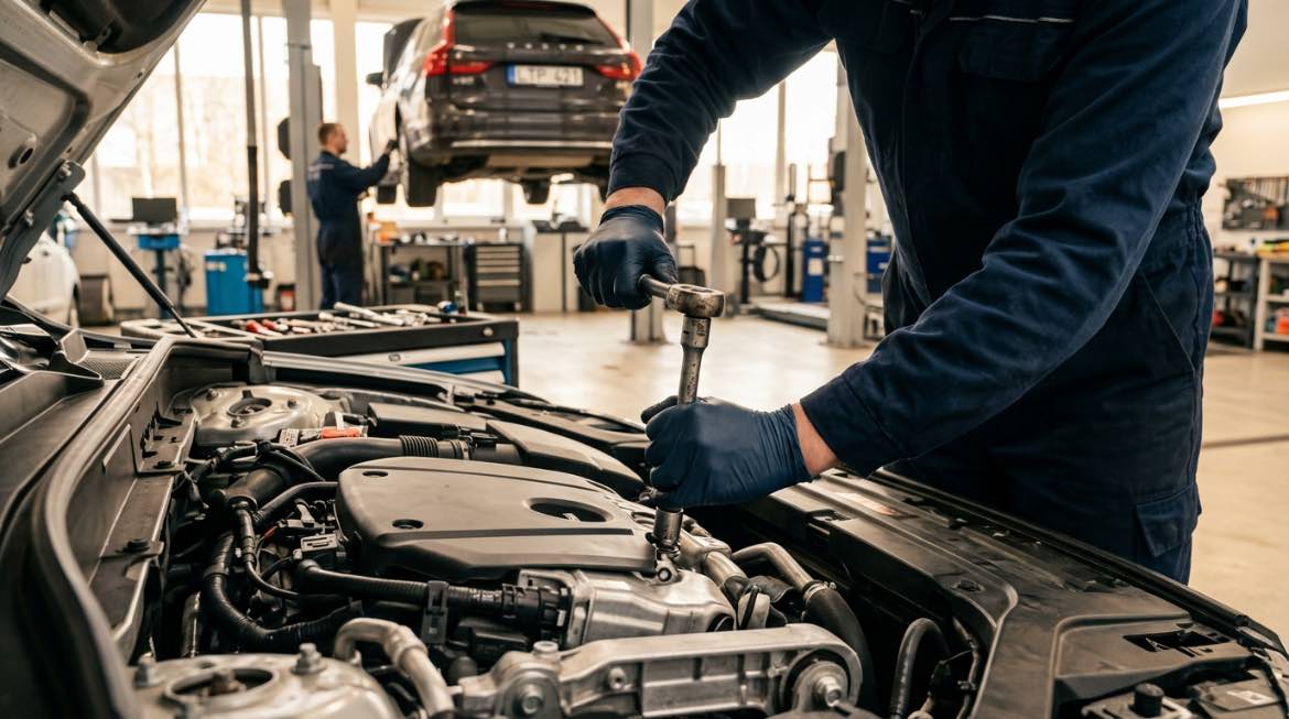 Volvo servisas Vilniuje – proceso detalė, autoservisas Vilnius