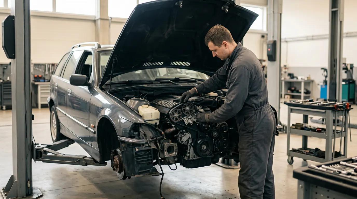 BMW pagrindinio diržo keitimas Vilniuje ir Kaune – darbai autoservise Vilnius