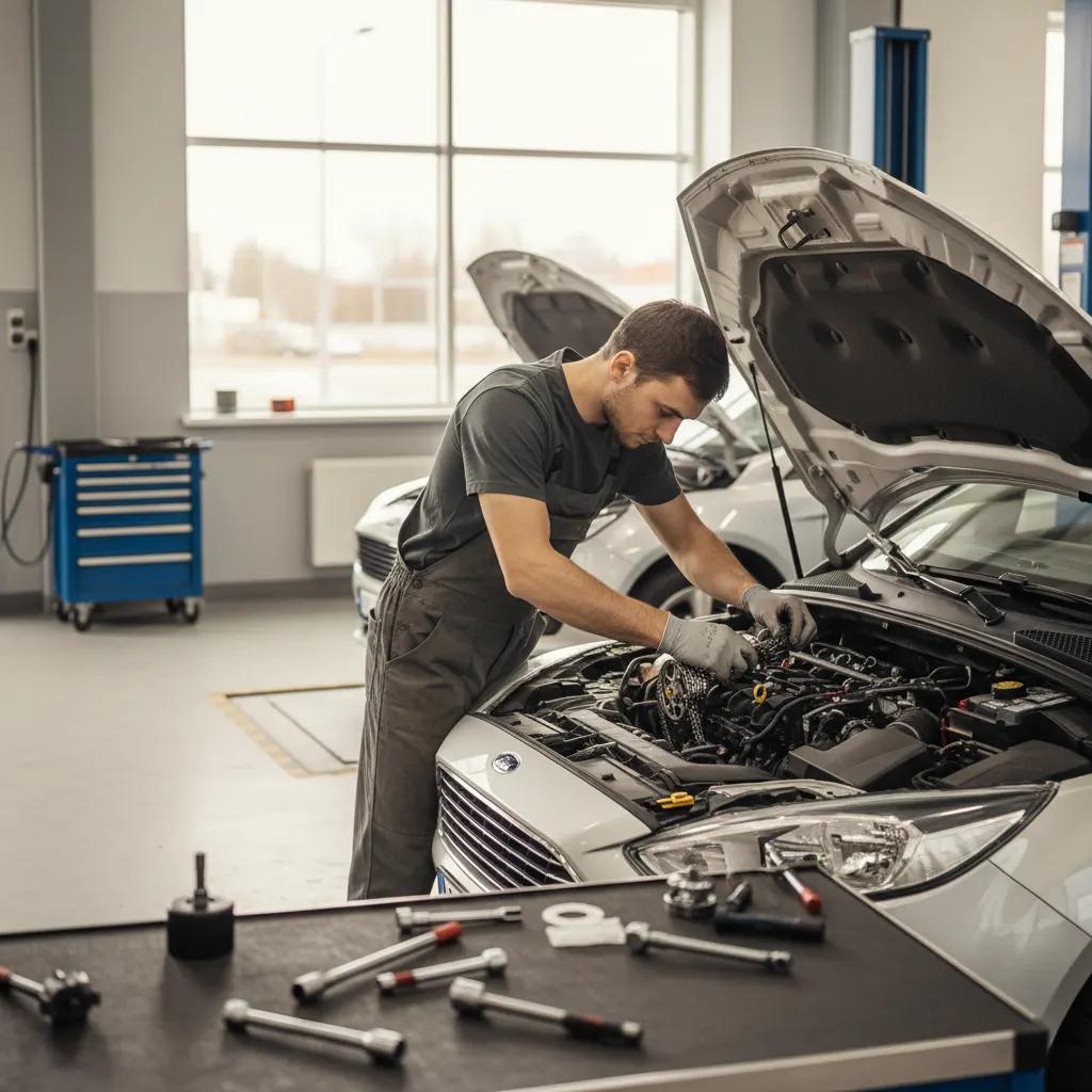 Ford variklio grandinės keitimas Vilniuje ir Kaune – darbai autoservise Vilnius