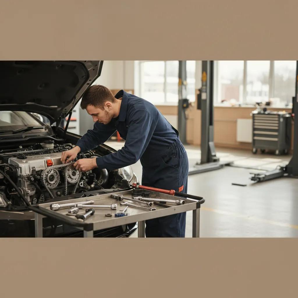Honda variklio grandinės keitimas Vilniuje ir Kaune – darbai autoservise Vilnius
