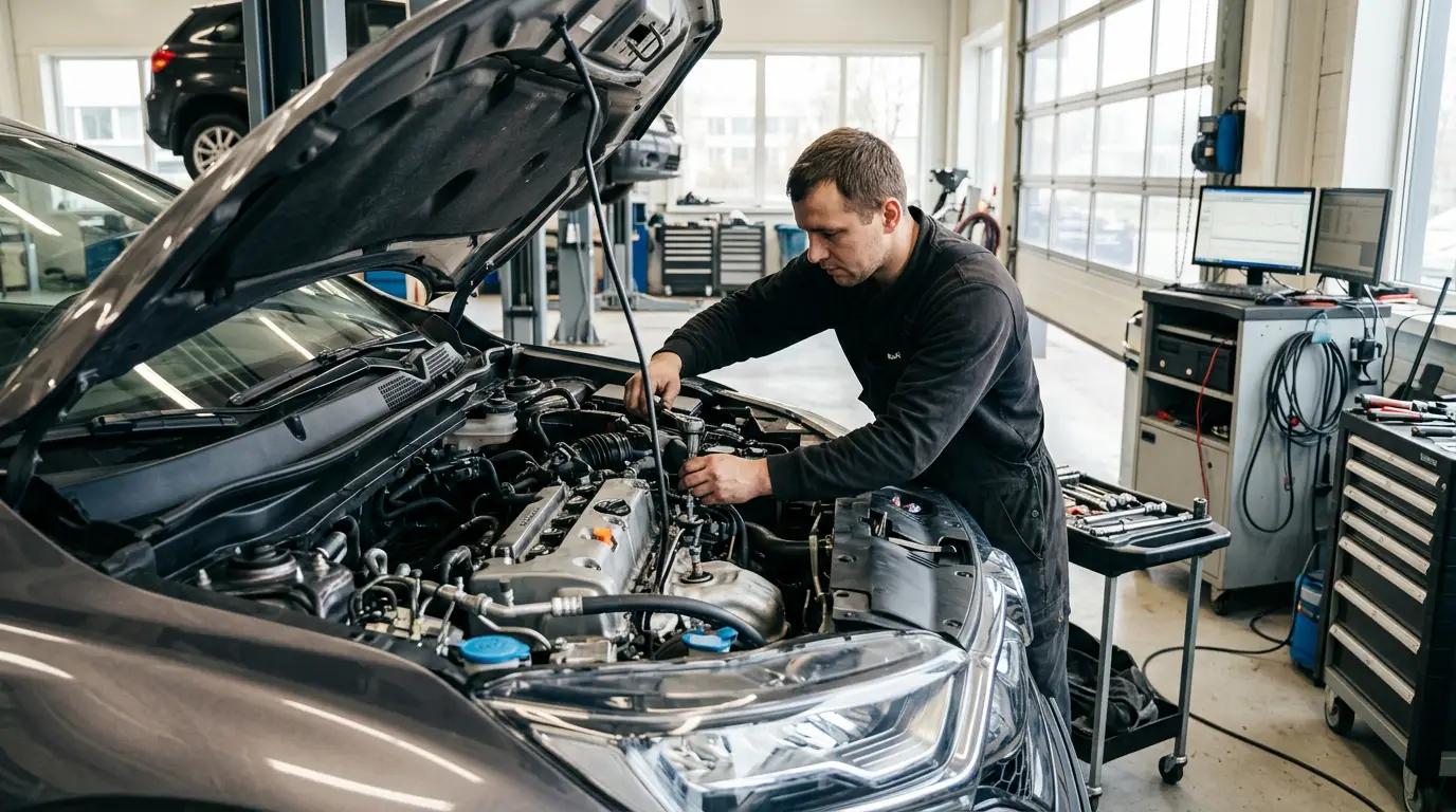 Honda variklių remontas Vilniuje ir Kaune – darbai autoservise Vilnius