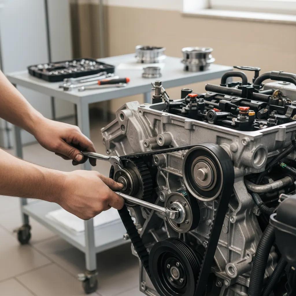 Hyundai pagrindinio diržo keitimas Vilniuje ir Kaune – proceso detalė, autoservisas Vilnius