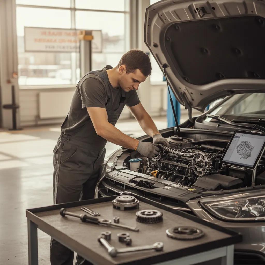 Hyundai variklio grandinės keitimas Vilniuje ir Kaune – darbai autoservise Vilnius
