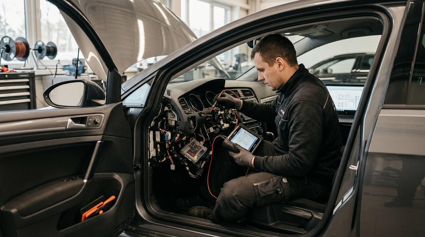 Kvalificēts autoelektriķis Rīgā – darbi autoservisā Vilnius