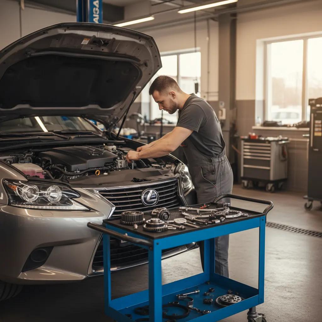 Lexus variklio grandinės keitimas Vilniuje ir Kaune – darbai autoservise Vilnius