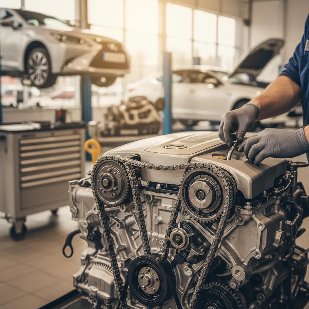 Lexus variklio grandinės keitimas Vilniuje ir Kaune – proceso detalė, autoservisas Vilnius