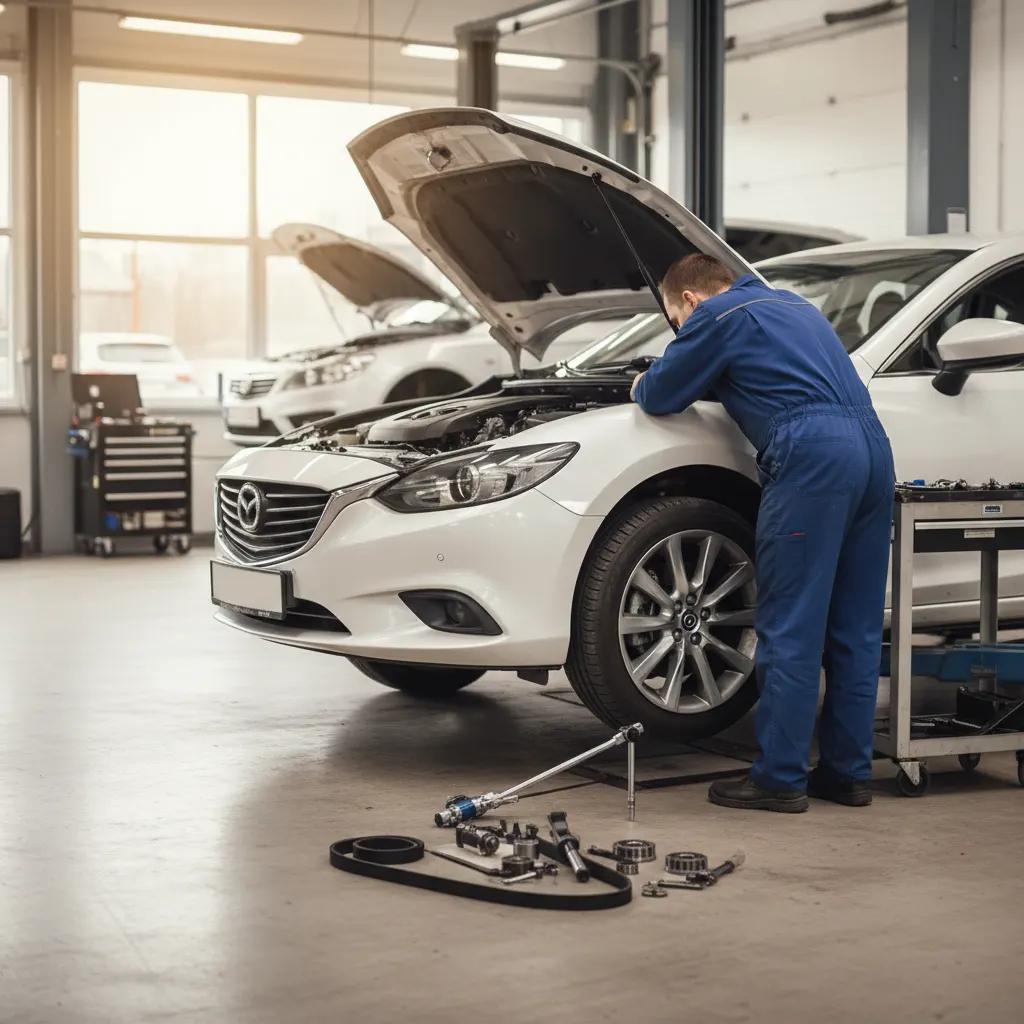 Mazda pagrindinio diržo keitimas Vilniuje ir Kaune – darbai autoservise Vilnius