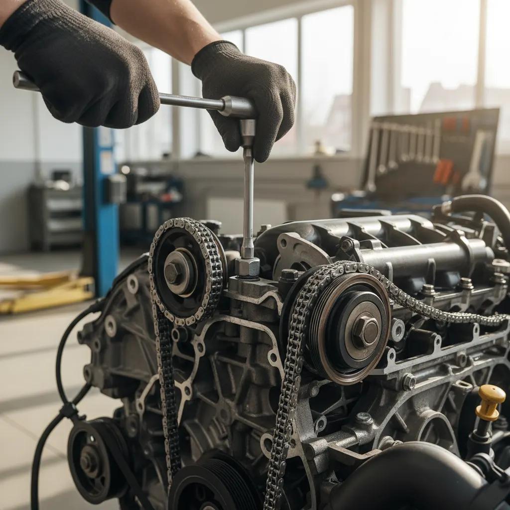 Mazda variklio grandinės keitimas Vilniuje ir Kaune – proceso detalė, autoservisas Vilnius