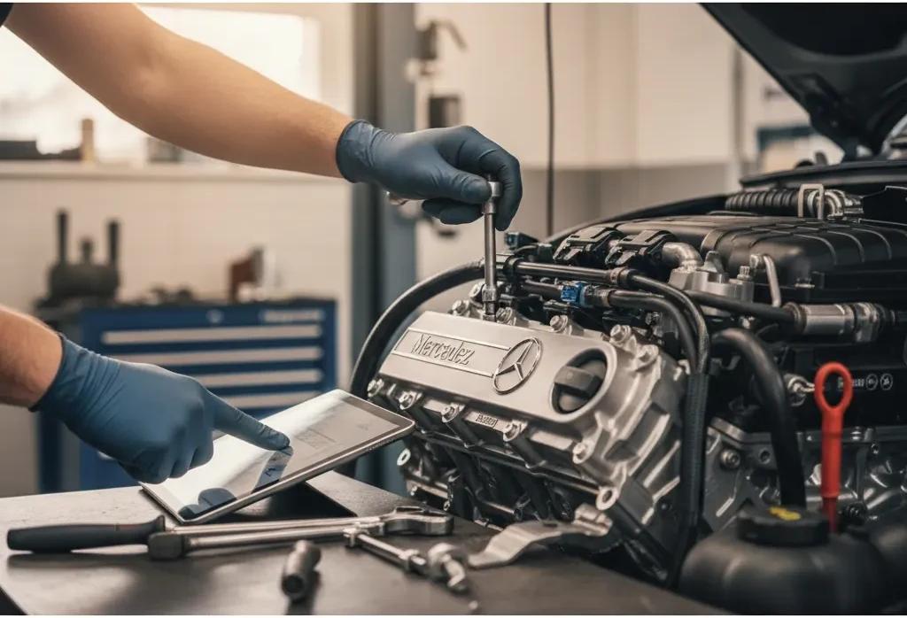 Mercedes servisas Kaune – automobilio diagnostika ir remontas
