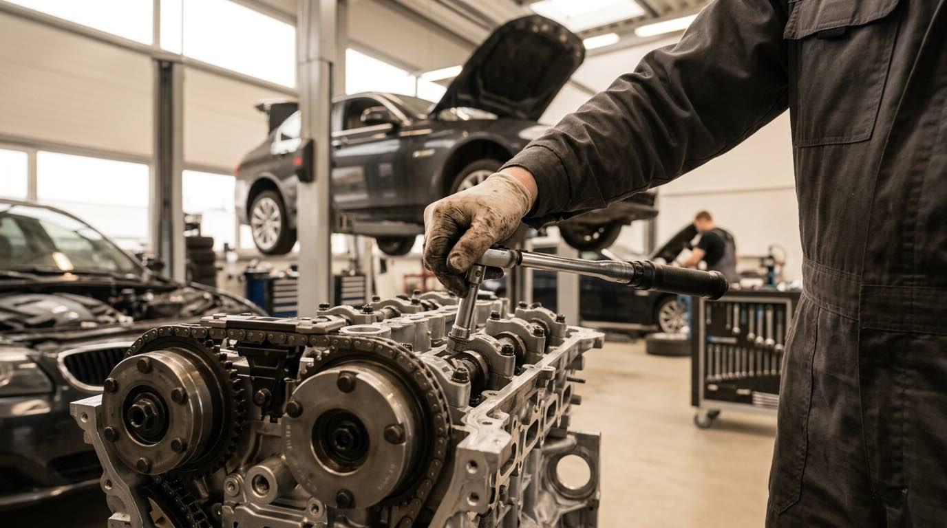 Neatkarīgs Pēcgarantijas BMW serviss Rīgā lētāk – procesa detaļa, autoservisas Vilnius