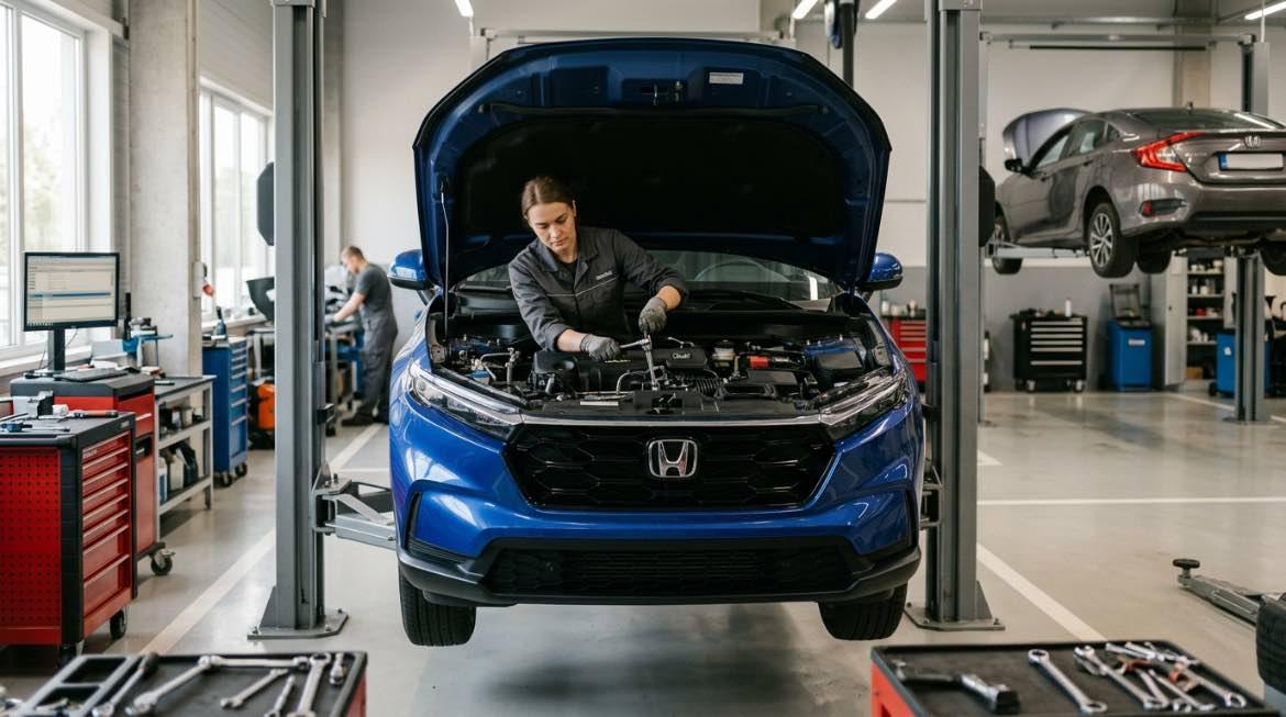 Neatkarīgs Pēcgarantijas Honda serviss Rīgā – darbi autoservisā Vilnius