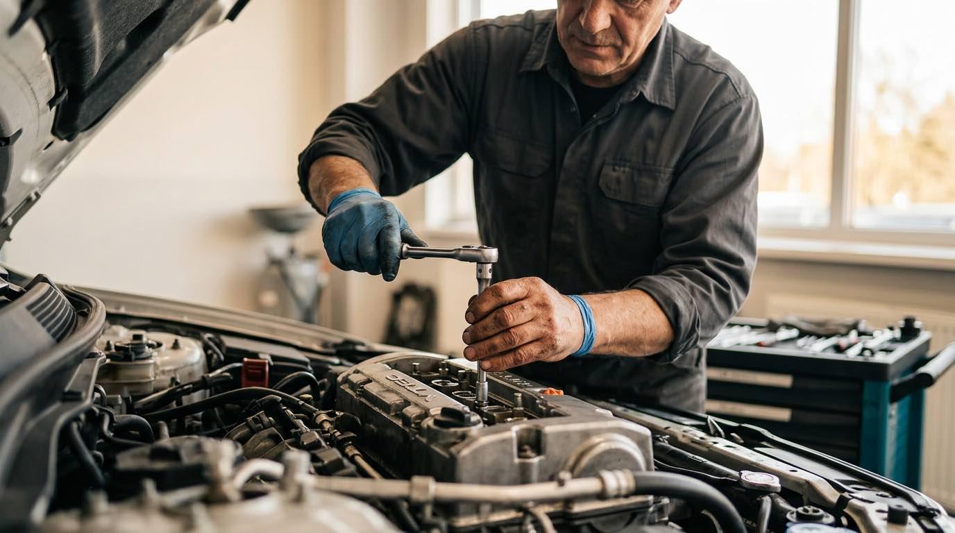 Neatkarīgs Pēcgarantijas Honda serviss Rīgā – procesa detaļa, autoservisas Vilnius