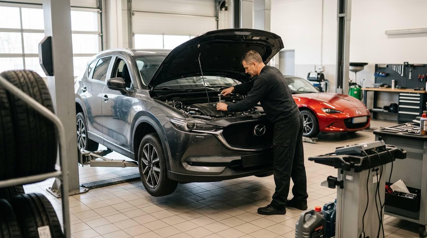 Neatkarīgs Pēcgarantijas Mazda serviss Rīgā lētāk – darbi autoservisā Vilnius