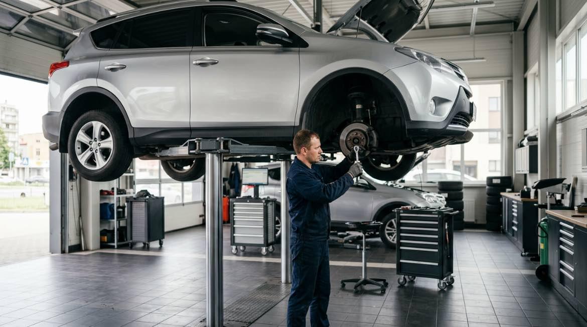 Neatkarīgs Pēcgarantijas Toyota serviss Rīgā lētāk – darbi autoservisā Vilnius