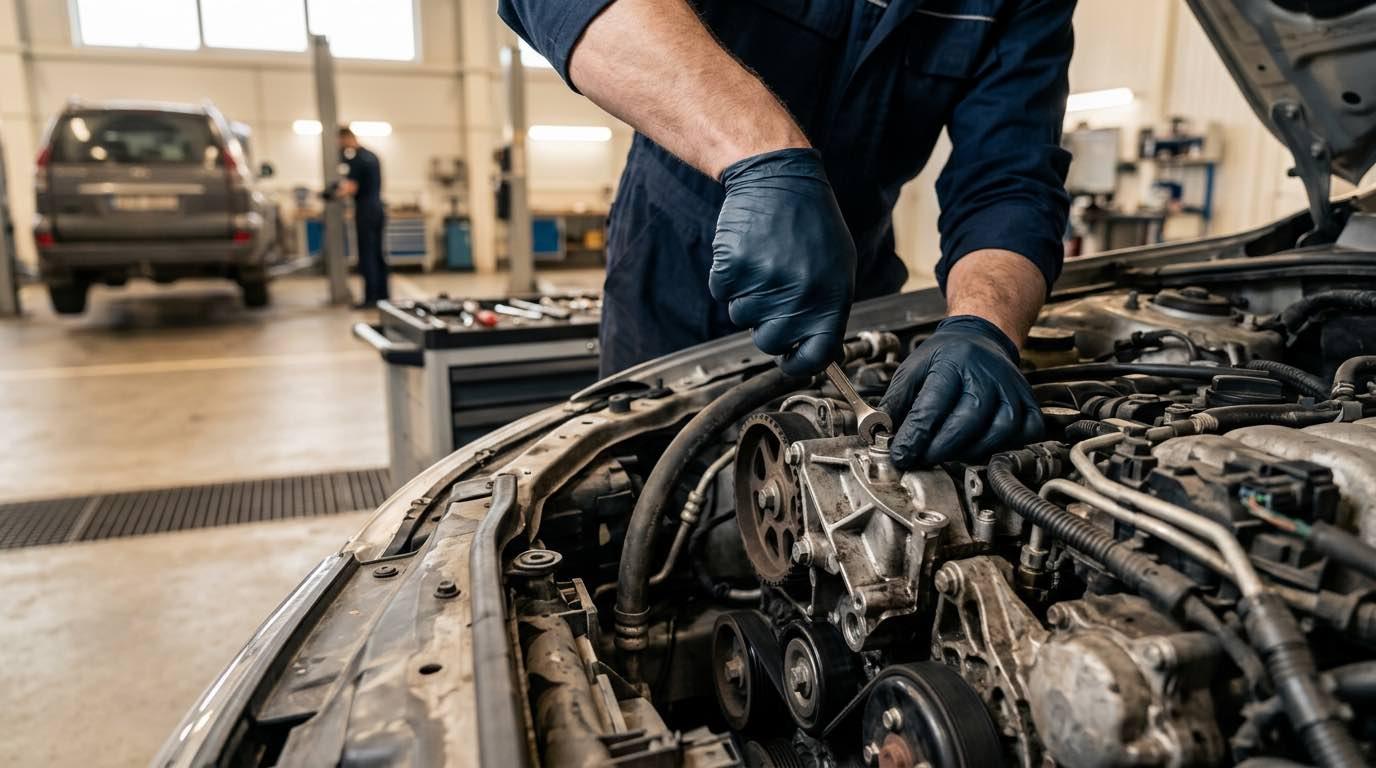 Neatkarīgs Pēcgarantijas Toyota serviss Rīgā lētāk – procesa detaļa, autoservisas Vilnius