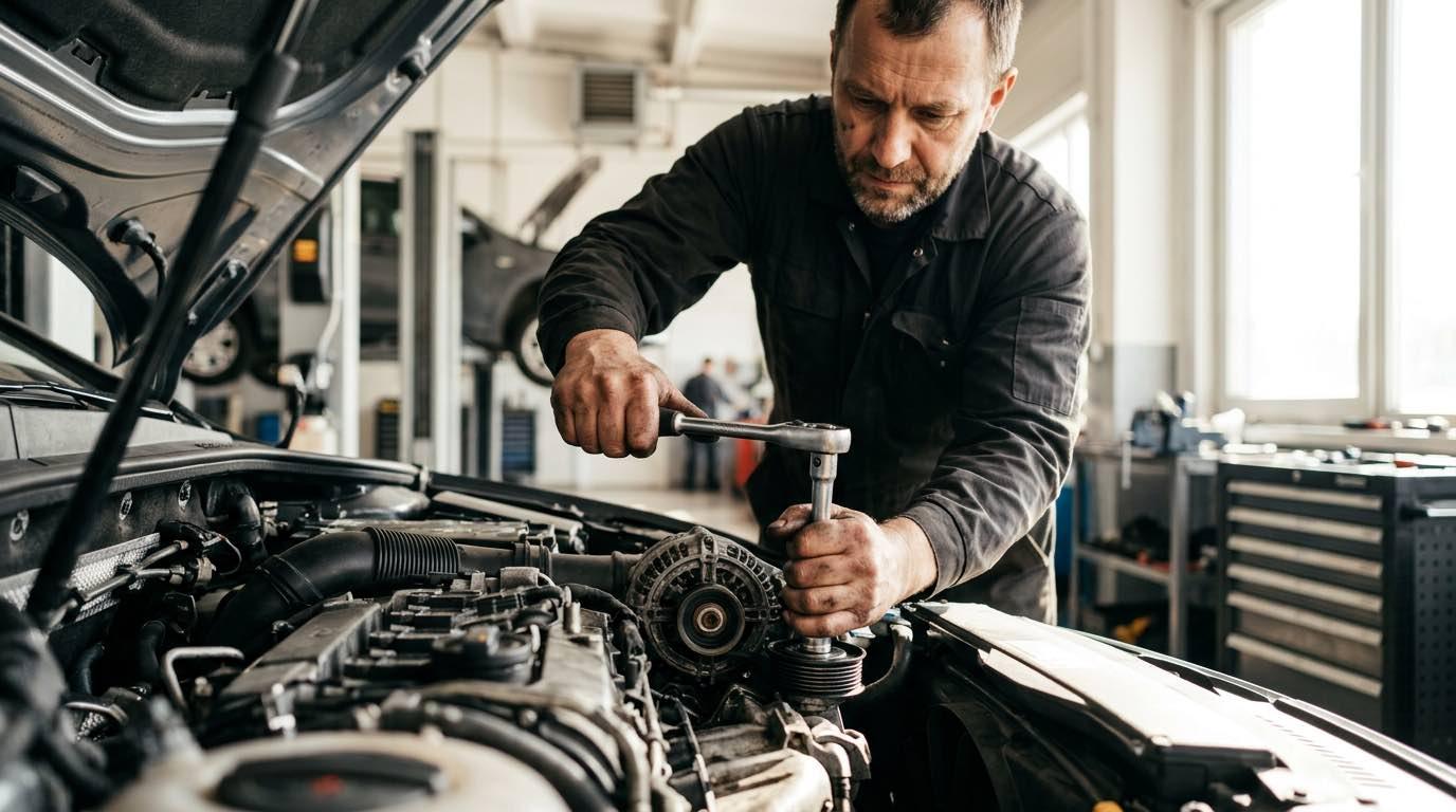 Neatkarīgs Pēcgarantijas Volkswagen serviss Rīgā lētāk – procesa detaļa, autoservisas Vilnius