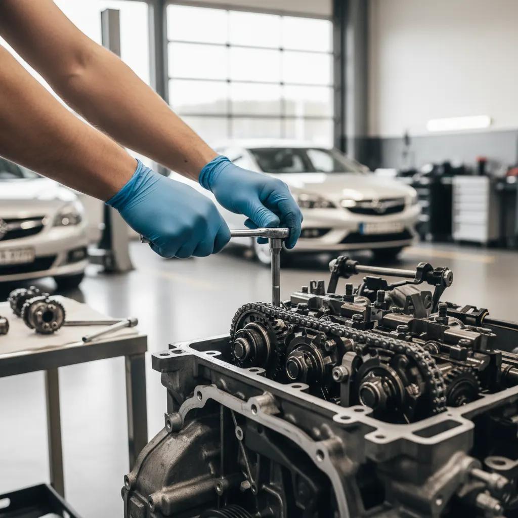 Opel variklio grandinės keitimas Vilniuje ir Kaune – proceso detalė, autoservisas Vilnius
