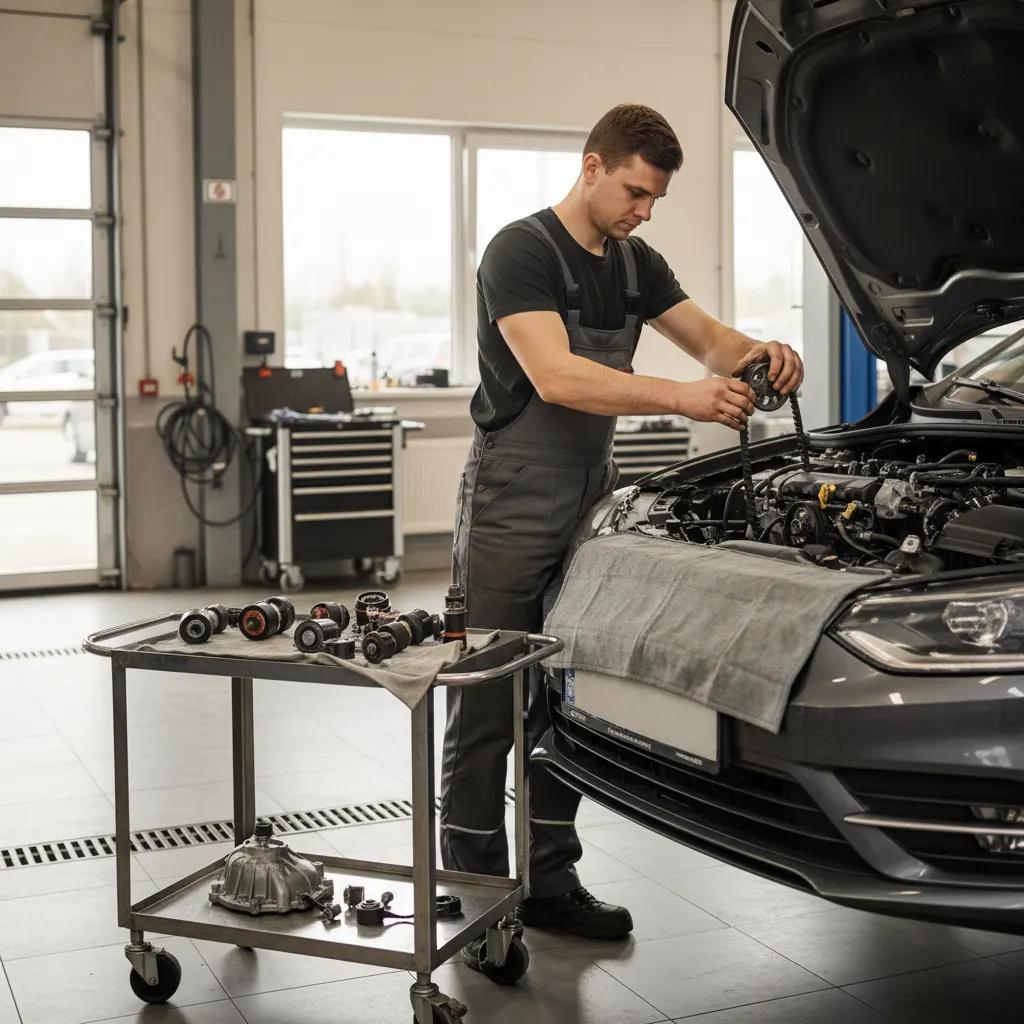 Pagrindinio diržo keitimas Vilniuje ir Kaune – darbai autoservise Vilnius