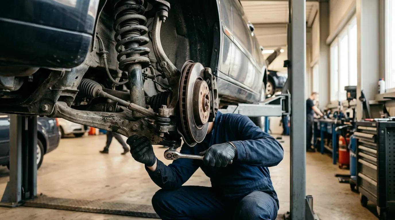 Automobilio pakabos remonto darbai Kaune
