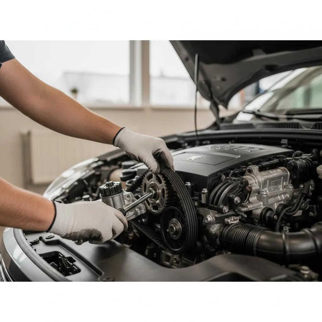 Peugeot pagrindinio diržo keitimas Vilniuje ir Kaune – proceso detalė, autoservisas Vilnius