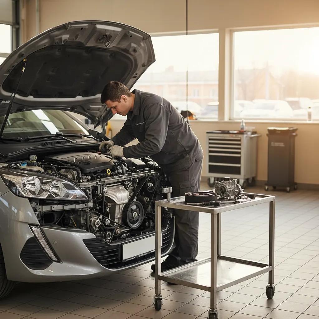 Peugeot pagrindinio diržo keitimas Vilniuje ir Kaune – darbai autoservise Vilnius