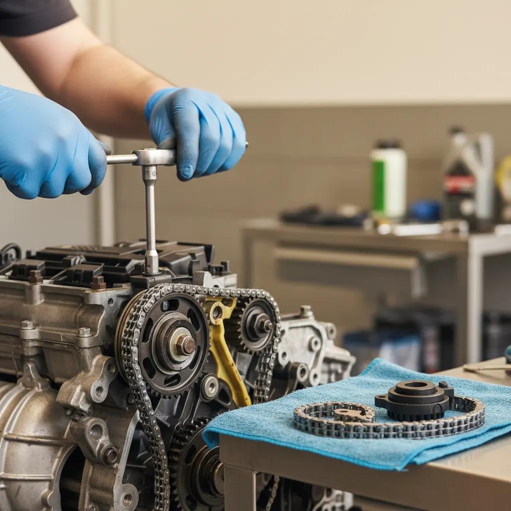 Peugeot variklio grandinės keitimas Vilniuje ir Kaune – proceso detalė, autoservisas Vilnius