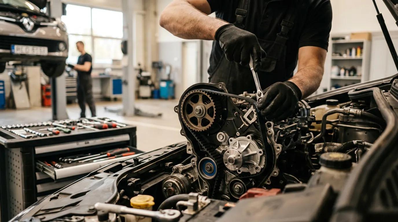 Renault pagrindinio diržo keitimas Vilniuje ir Kaune – proceso detalė, autoservisas Vilnius