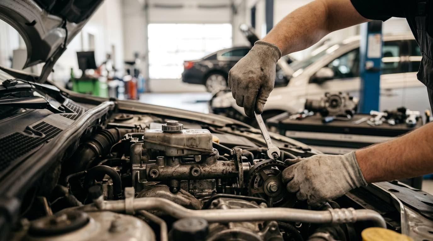 Neatkarīgs Pēcgarantijas Renault serviss Rīgā lētāk – procesa detaļa, autoservisas Vilnius