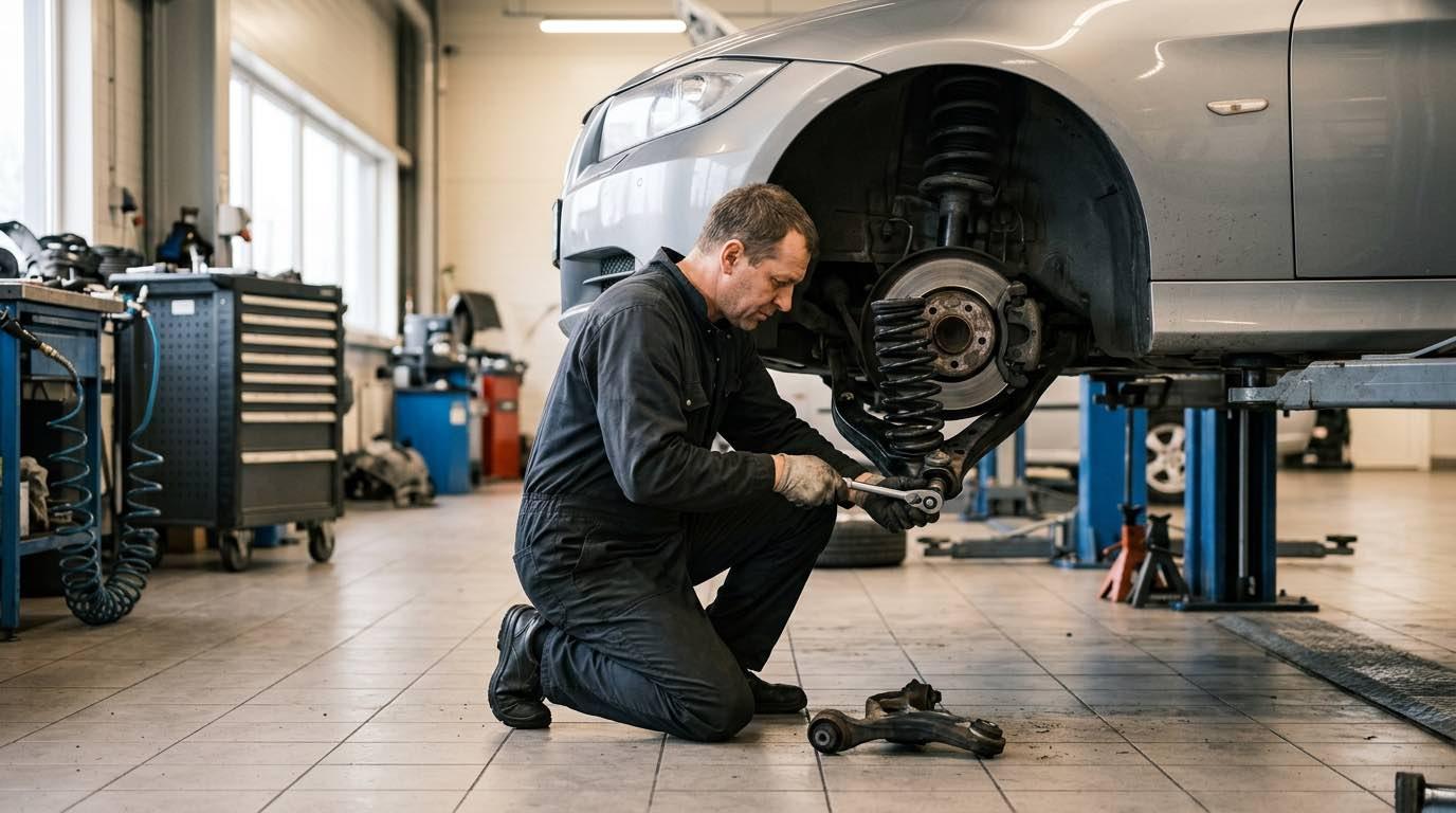 RITOŠĀS DAĻAS REMONTS – darbi autoservisā Vilnius