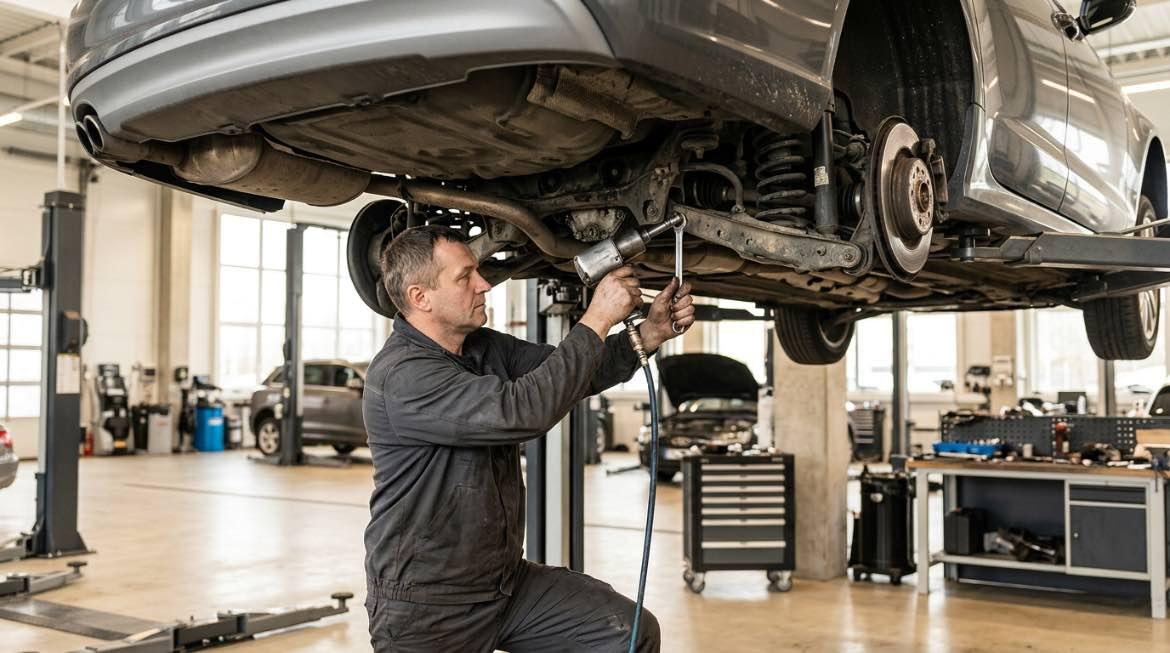 Šasijas remonts Rīgā - AUTOARA – darbi autoservisā Vilnius