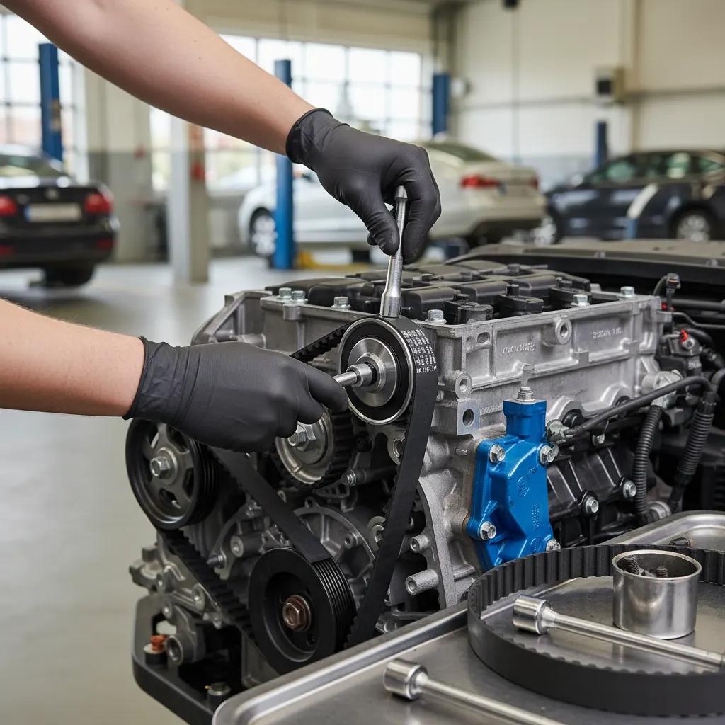 Škoda pagrindinio diržo keitimas Vilniuje ir Kaune – proceso detalė, autoservisas Vilnius