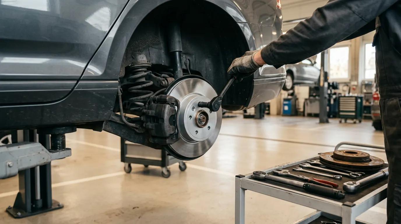 Stabdžių diskų ir suportų patikra autoservise Kaune