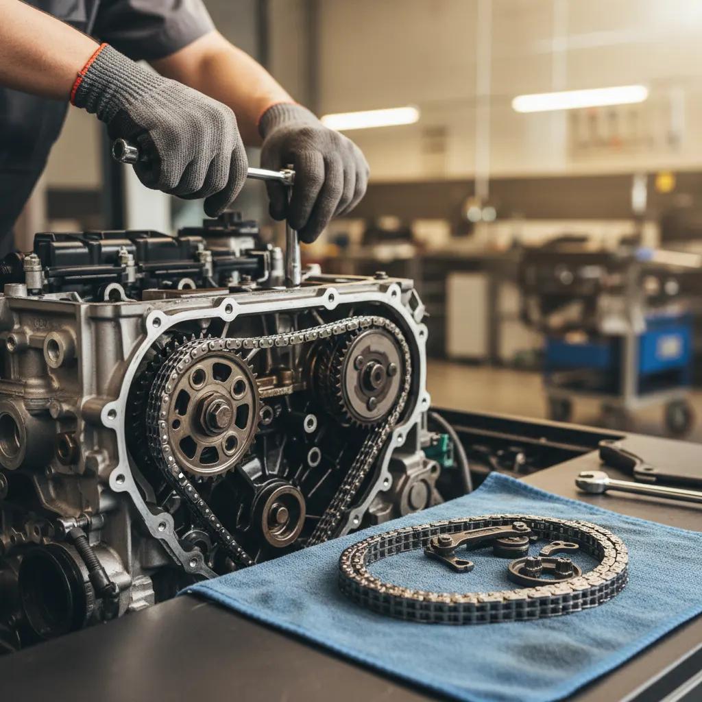 Toyota variklio grandinės keitimas Vilniuje ir Kaune – proceso detalė, autoservisas Vilnius