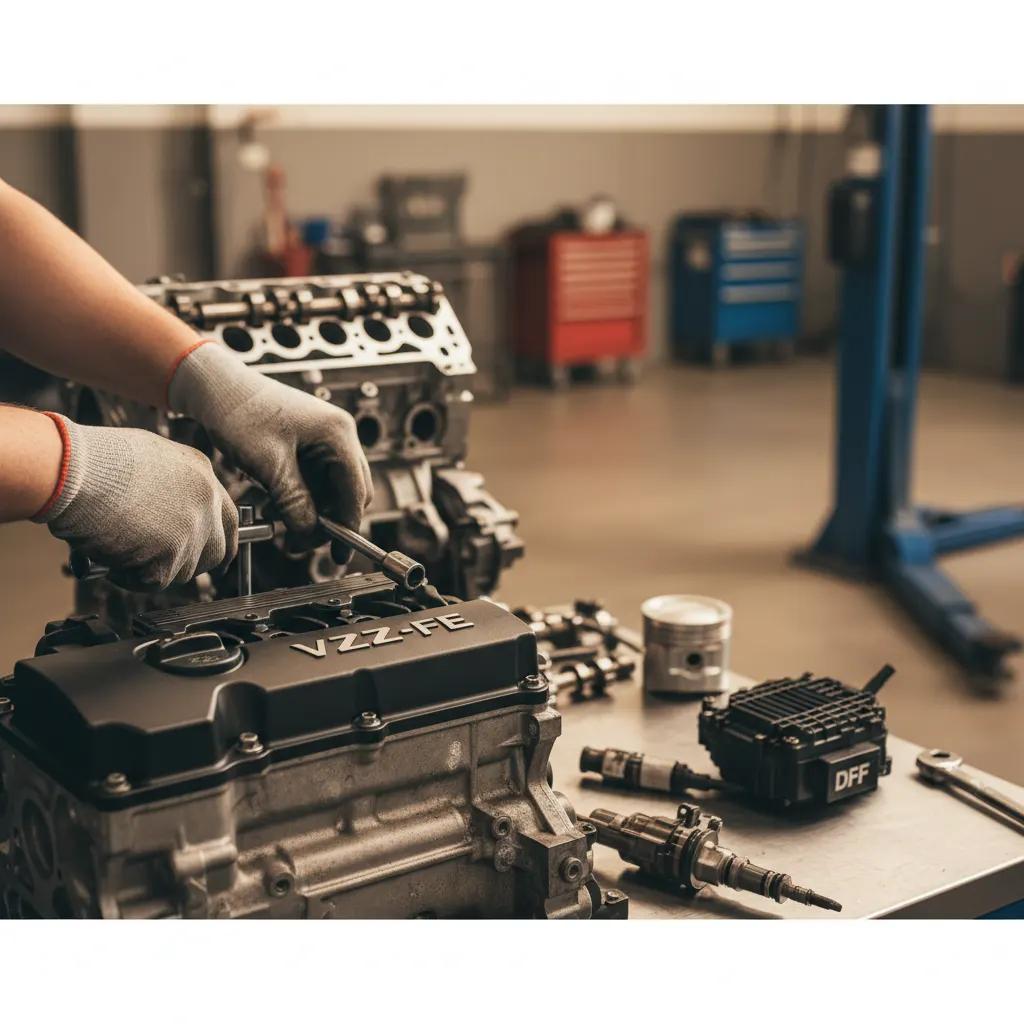 Toyota variklių remontas Vilniuje ir Kaune – proceso detalė, autoservisas Vilnius