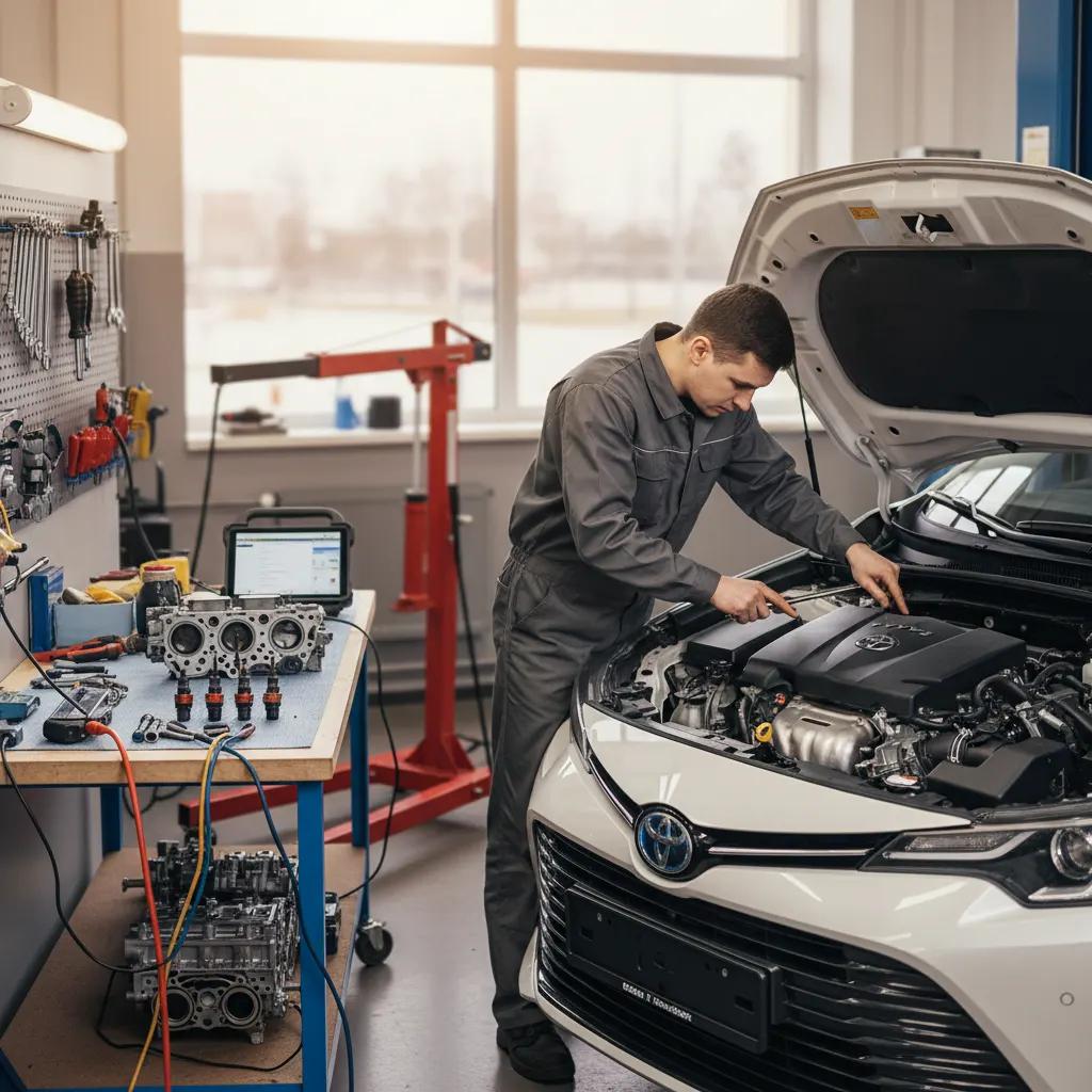 Toyota variklių remontas Vilniuje ir Kaune – darbai autoservise Vilnius