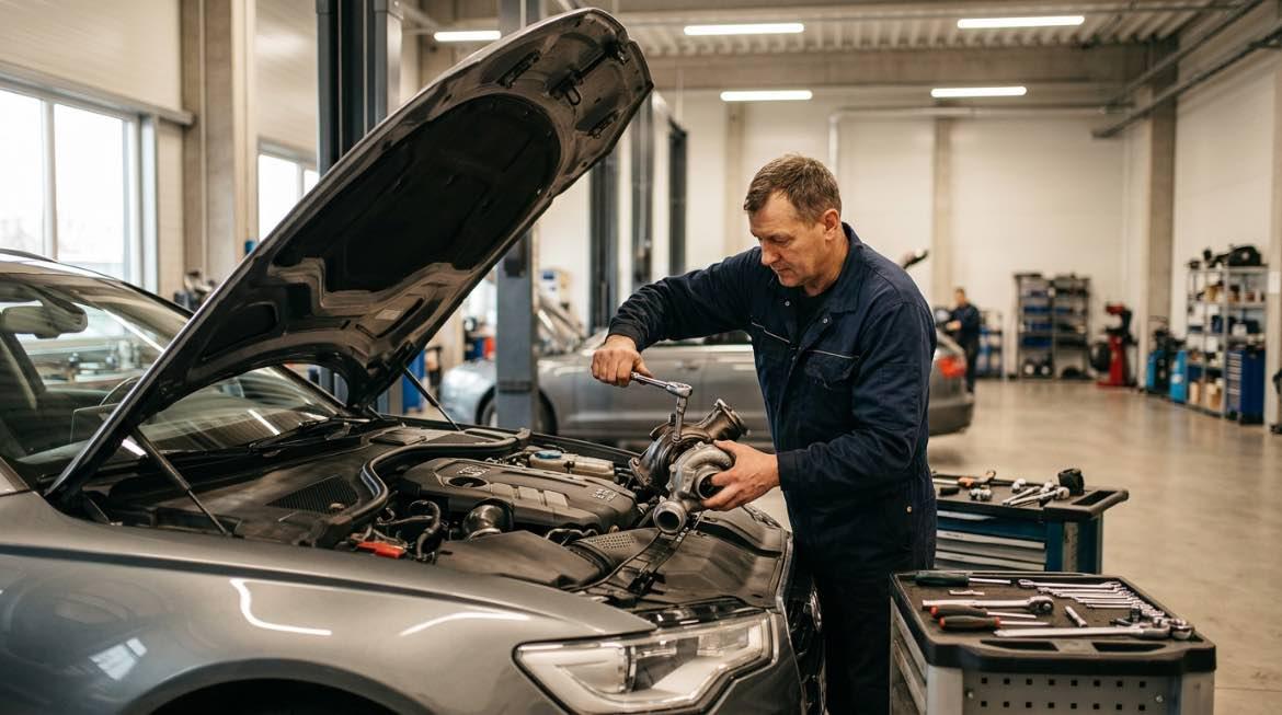 Turbīnu remonts Rīgā - AUTOARA – darbi autoservisā Vilnius