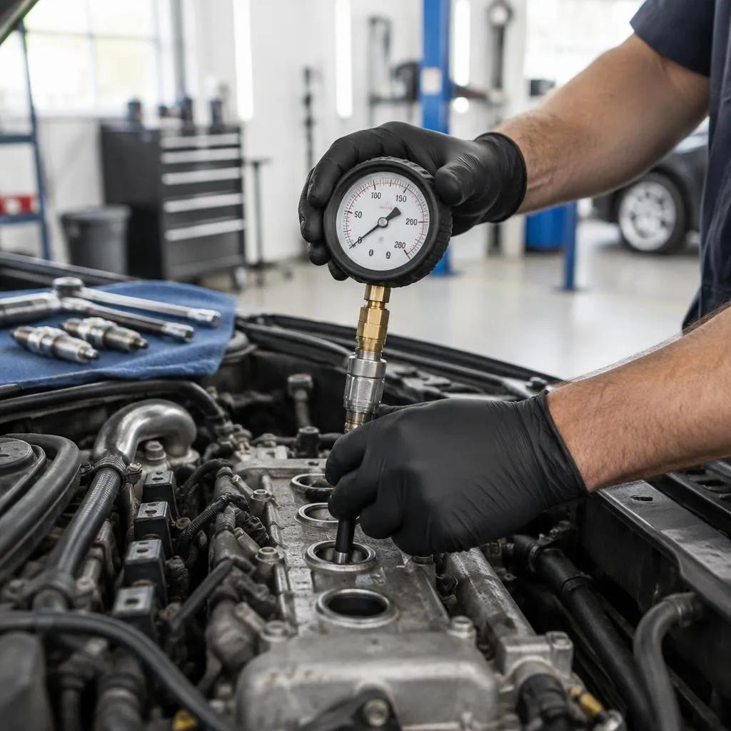 Variklio kompresijos matavimas – mechaninė variklio diagnostika Vilniuje ir Kaune