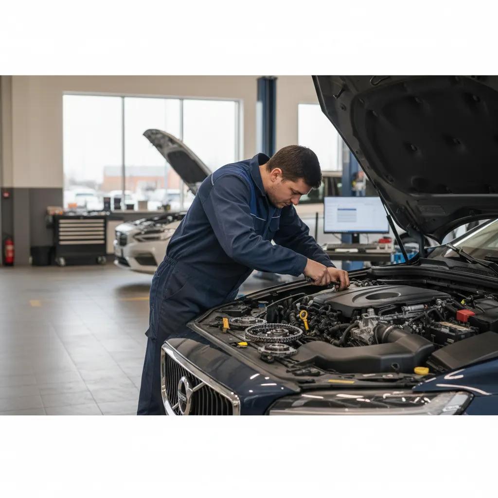 Volvo variklio grandinės keitimas Vilniuje ir Kaune – darbai autoservise Vilnius