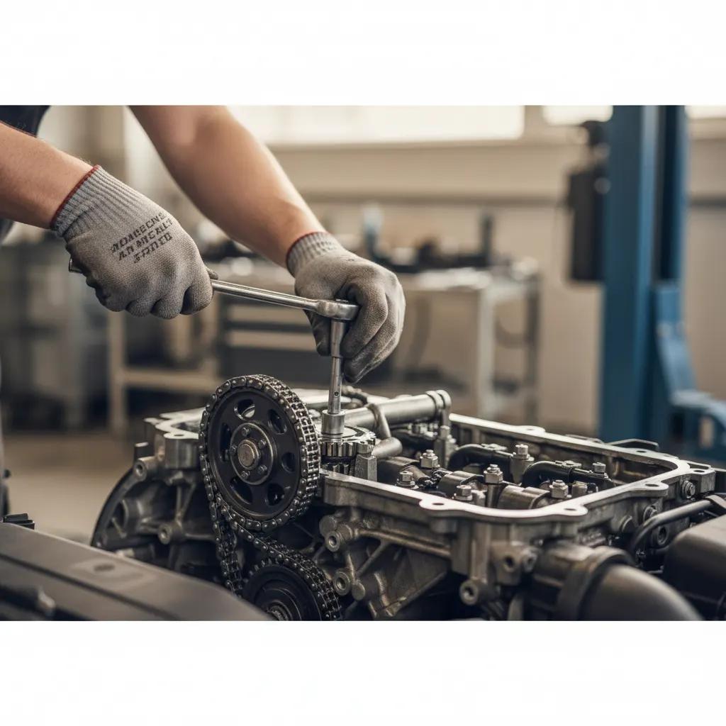Volvo variklio grandinės keitimas Vilniuje ir Kaune – proceso detalė, autoservisas Vilnius